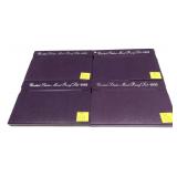 x4- 1992 Proof sets  x4 sets -Sold by the piece,