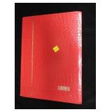 Stockbook w/ 31 pages mostly mint worldwide