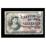 10-cents Fractional currency, 4th Issue