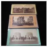 Lot, 8 New England Stereo views
