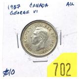 1937 Canadian 25-cents