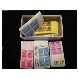 Lot, 250 U.S. Blocks & Plate Blocks, 3-5 cent