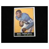 Mel Triplett 1961 Topps #86 Football Card
