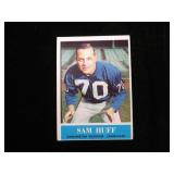 Sam Huff 1964 P.C.G.C. #185 Football Card