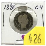 1893 Barber dime