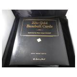 Album: 22 Kt Gold Baseball Cards, Danbury Mint,