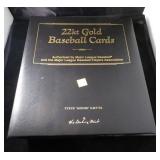 Album: 22 Kt Gold Baseball Cards, Danbury Mint,