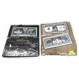 Apollo 11 Space currency and stamp set