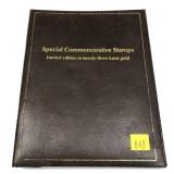 Special Commemorative stamp set, 23K gold