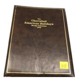 1979 American holiday gold leaf stamp set