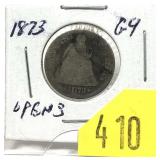 1873 Seated Liberty dime