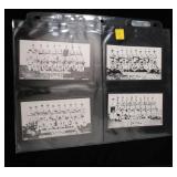 Lot, 16 Fatima Cigarette Team Cards 1988 reprints