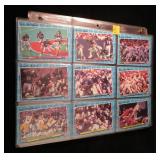 Set of 88 Fleer 1986 Statistics & Schedule Cards