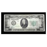 $20 Federal Reserve note series of 1934
