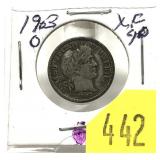 1903-O Barber dime, XF