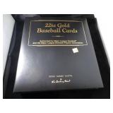 Album: 22 Kt Gold Baseball Cards, Danbury Mint,