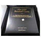 Album: 22 Kt Gold Baseball Cards, Danbury Mint,