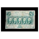 1862 50-cent Fractional currency