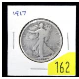 1917 Walking Liberty half dollar