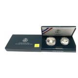 1992 Columbus Quincentenary 2-coin set