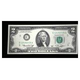 $2 Federal Reserve note series of 1976, Unc.