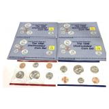 x4- 1998 Mint sets -x4 sets -Sold by the piece,