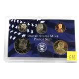 Partial 2008-S Proof set