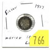 1927 Mexican 10-cents