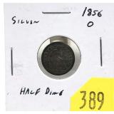 1856-O half dime