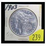 1903 Morgan dollar, BU