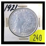 1921 Morgan dollar