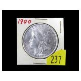 1900 Morgan dollar, BU