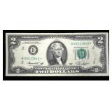 $2 Federal Reserve star note series of 1976, Unc.