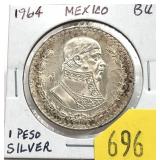 1964 Mexican peso