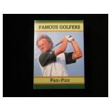 Fax-Pax 1993 Famous Golfers still sealed