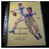 Auburn High School Official Program Nov 1, 1947