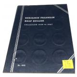 x34- Franklin half dollars, mixed dates -x34 half