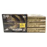 x4- Boxes of 20 Ga. 3" Federal Truball rifled