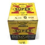 Vintage box of .410 Ga. 3" No. 6 Western shotgun