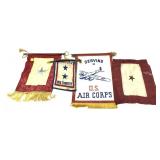 Lot: Son and Service flags and Air Force Banner