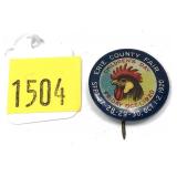 1920 Erie County Fair N.Y. pin