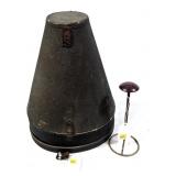 Lot: Pre WWII Military Hat box and hat stand