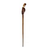 Wooden Hand carved Chief cane/ walking stick