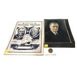 Lot: Official Inaugural Program March 4, 1933 -