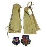 Lot: Military Spats and patches