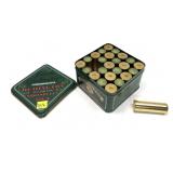 Commemorative tin of 12 Ga. 2.75" - all brass