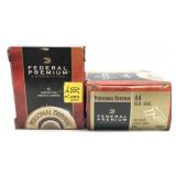 x2- Boxes of .44 REM Mag. 240-grain Federal JHP