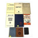 Lot: Assorted Military Manuals and books