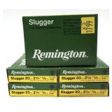 x5- Boxes of 20 Ga. 2.75" rifled HP Remington