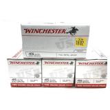 x4- Boxes of .45 Auto 230-grain FMJ Winchester